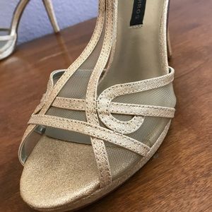 Gold Champagne Heels